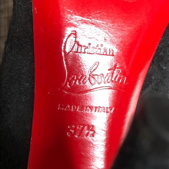 SOLD Christian Louboutin Fringe Boots Brand New - Picture 8 of 11